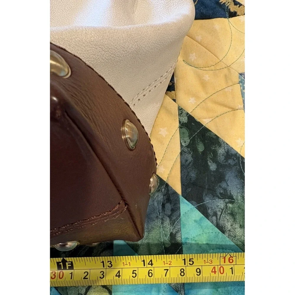 Michael Kors Women's Hobo Bag Joplin Large Soft Leather White PebbleGold Hinge